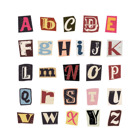 Scrapbook Alphabet